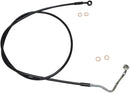 XR Stainless Upper Brake Line Black For Harley Davidson FLRT 1750 ABS - Oversize [+10.2 CM]