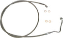 XR Stainless Upper Brake Line Silver / Polished For Harley Davidson FLRT 1750 ABS 2019