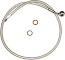 Alternate Length Upper Brake Line Chrome For Harley Davidson FXLRS 1868 ABS - 56 CM