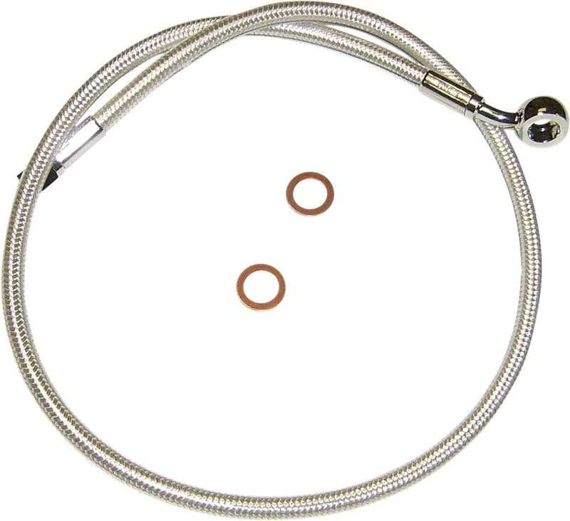 Alternate Length Upper Brake Line Chrome - 81.5 CM