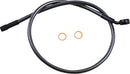 Alternate Length Upper Brake Line Black / Black Pearl - 76 CM