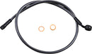 Alternate Length Upper Brake Line Black / Black Pearl - 81.5 CM