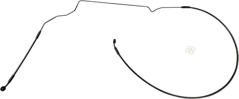 XR Stainless Brake Line Kit Black / Black Pearl For Indian SCOUT 60 - Standard