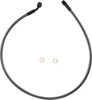 KARBONFIBR Designer Series ABS-Specific Front Upper Brake Kit Carbon Fiber / Silver - 81.5 CM