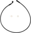 KARBONFIBR Designer Series ABS-Specific Front Upper Brake Kit Carbon Fiber / Silver - 86.5 CM