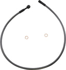 KARBONFIBR Designer Series ABS-Specific Front Upper Brake Kit Carbon Fiber / Silver - 81 CM