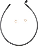 KARBONFIBR Designer Series ABS-Specific Front Upper Brake Kit Carbon Fiber / Silver For Harley Davidson FXDR 1868 ABS - 76 CM