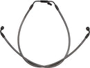 Designer Series Braided Non-ABS Lower Brake Line Assemblies Black Pearl For Harley Davidson FXFBS 1868 ABS - 38 CM