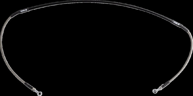 Stainless Steel Braided Brake Line Braided For Fantic XEF 250 2021-2025