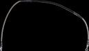 Stainless Steel Braided Brake Line Braided For Suzuki DR-Z 125 L 2012-2023