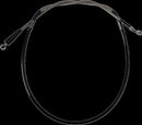 Stainless Steel Braided Brake Line Braided / Silver For Kawasaki KX 125 K 1996