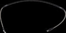 Stainless Steel Braided Brake Line Braided / Silver For Kawasaki KDX 200 1995-2006
