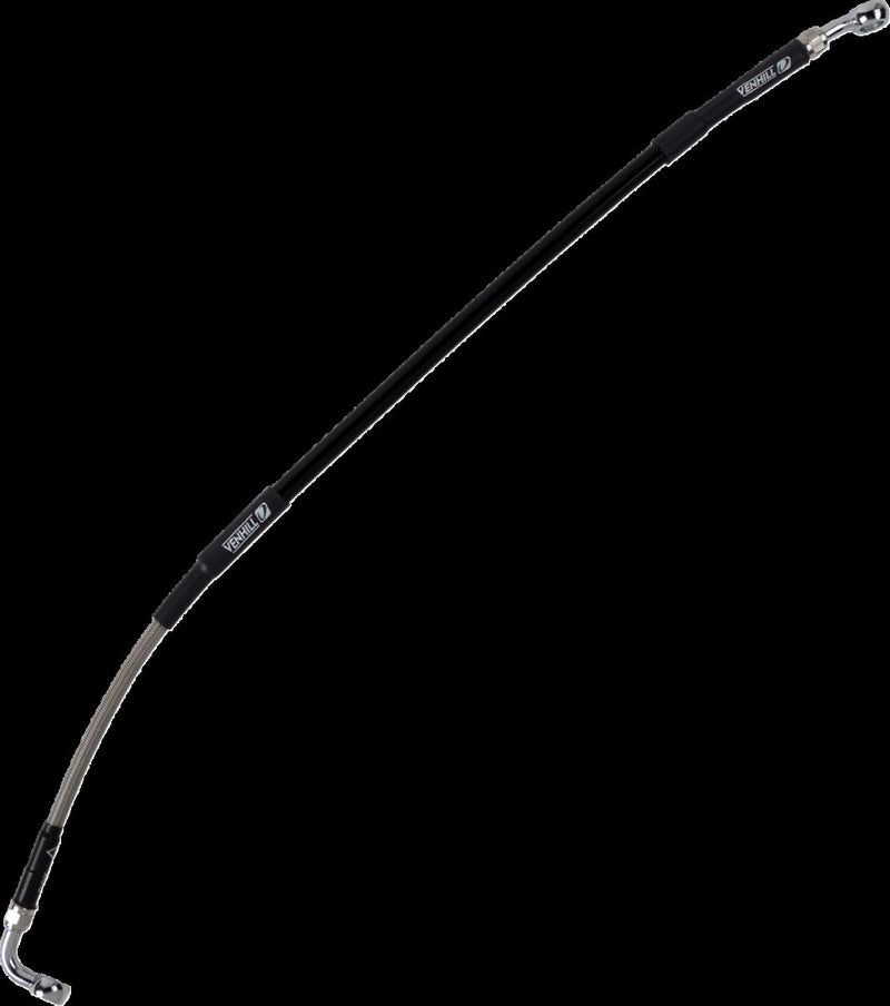 Stainless Steel Braided Brake Line Braided For Kawasaki KLX 140 2008-20