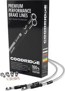 KARBONFIBR Universal Brake Line Carbon Fiber / KARBONFIBR / Silver - 137 CM
