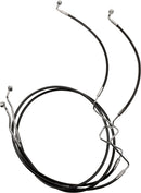 XR Lower Brake Line Black For Harley Davidson FLHTK 1868