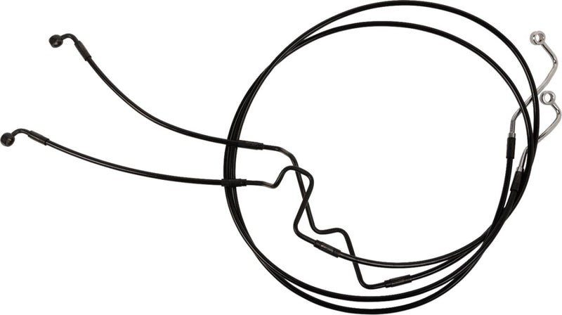 XR Lower Brake Line Black For Harley Davidson FLTRX 1923 ABS