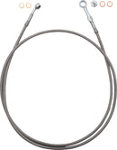 EZ Install Brake Line Clear PVC Coating / Stainless Steel - 152.5 CM | Vendor No. 100060