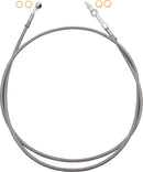 EZ Install Brake Line Clear PVC Coating / Stainless Steel - 162.5 CM | Vendor No. 120064