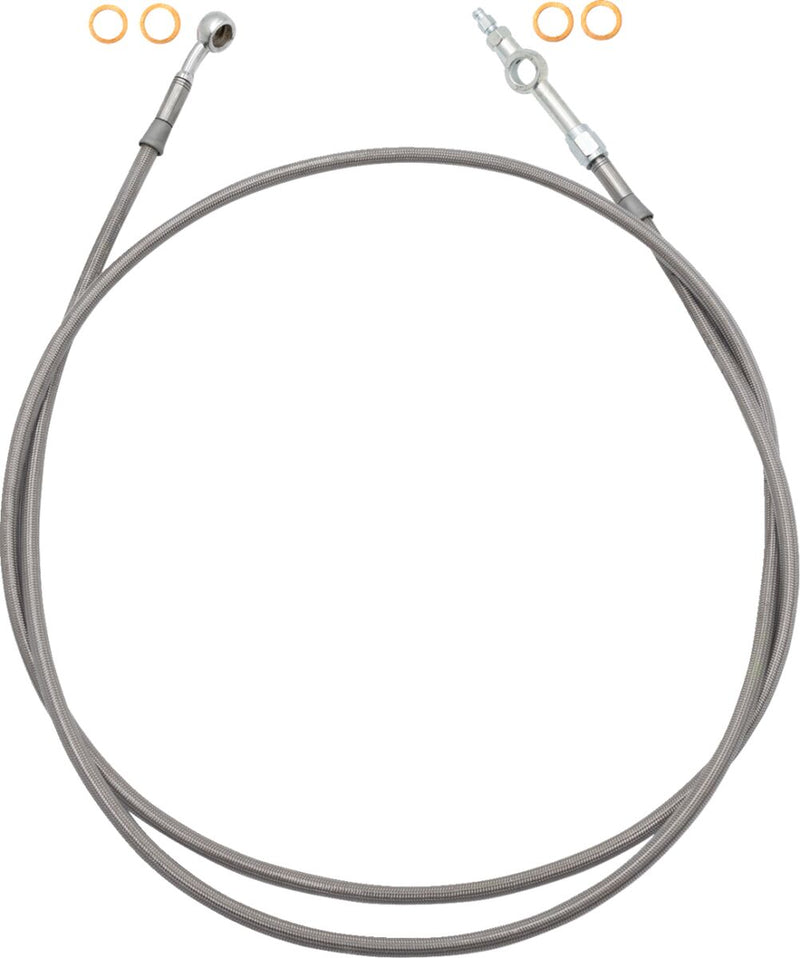 EZ Install Brake Line Clear PVC Coating / Stainless Steel - 165 CM | Vendor No. 120065
