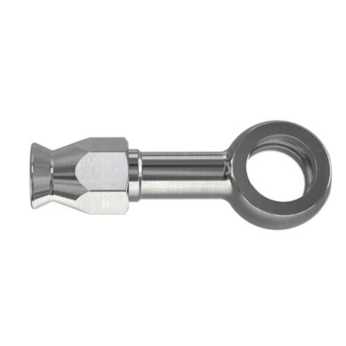 Banjo Bolt 600 Series Silver / Stainless Steel - M10 x 1.25