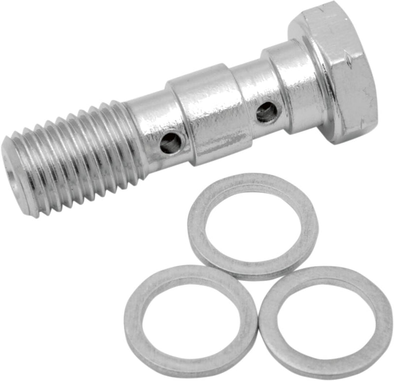 Double Banjo Bolt Chrome 10Mm X 1.25