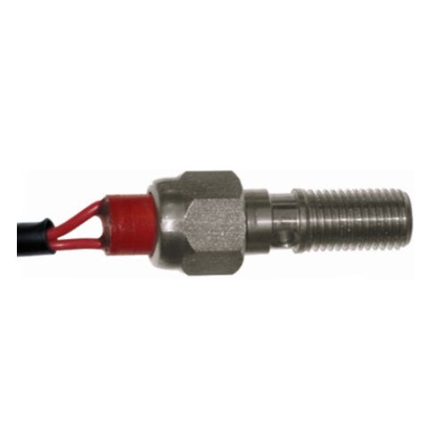 Banjo Bolt with Switch Silver - 3/8-24