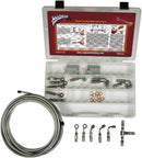 BYO® Build-Your-Own Brake Line Builder Kit Chrome