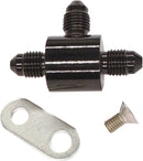 Brake Line T-Block Fitting Black