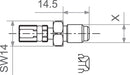 Varioflex Fitting Silver | 17420524