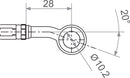 Banjo Varioflex Fitting Silver | 17420620