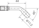 Banjo Varioflex Fitting Black | 17420627