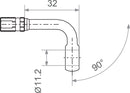 Banjo Varioflex Fitting Black | 17420628