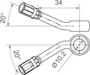 Banjo Varioflex Fitting Black | 17420630