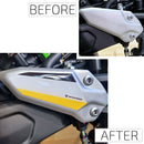 3D Motorcycle Stickers - Heel Pads For Kawasaki Ninja ZX-4RR 2025>Current
