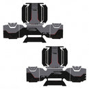 Crystal Motorcycle Protection Stickers - Panniers Black For BMW R 1300 GS Adv 2025>2026