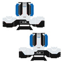 Crystal Motorcycle Protection Stickers - Panniers Blue For BMW R 1300 GS Adventure 2025>2026