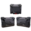 Crystal Motorcycle Protection Stickers - Panniers Black For BMW R 1300 GS Adv 2025-26