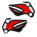 3D Motorcycle Stickers - Heel Pads For Moto Guzzi X-Cape 1200 2025>2026