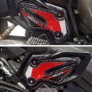 3D Motorcycle Stickers - Heel Pads For Moto Guzzi X-Cape 1200 2025>2026