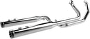 2-into-2 Dominator Exhaust System Chrome For Harley Davidson FLHR 1584 2009-2011 - 11.5 CM
