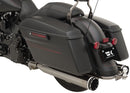 2-into-2 Dominator Exhaust System Eclipse For Harley Davidson FLHR 1584 2009-2011 - 11.5 CM
