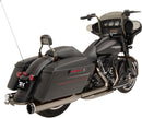 2-into-2 Dominator Exhaust System Eclipse For Harley Davidson FLHR 1584 2009-2011 - 11.5 CM