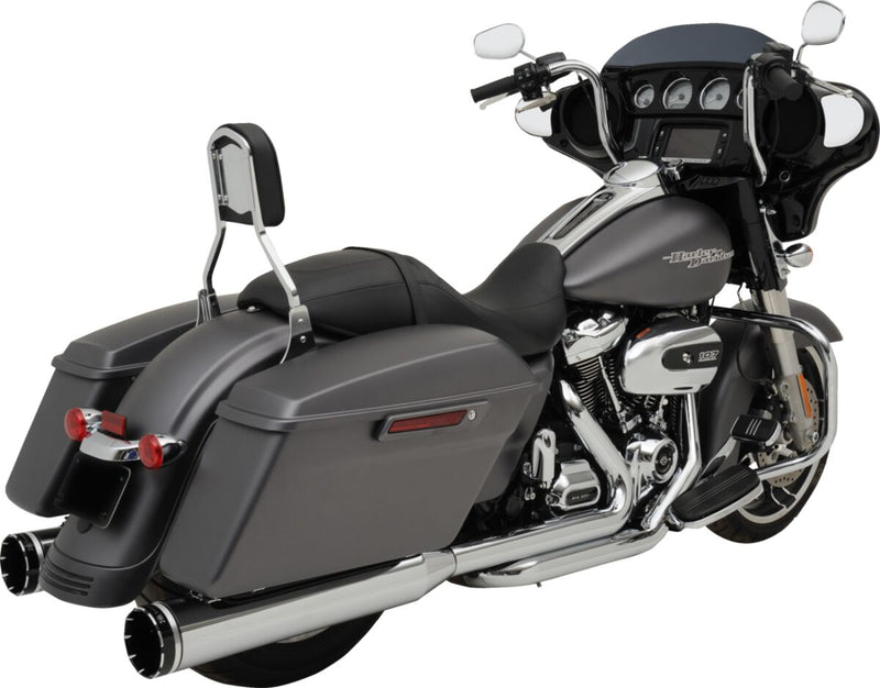 2-into-2 Dominator Exhaust System Chrome Harley Davidson FLH 1868 ABS 2021 - 11.5 CM
