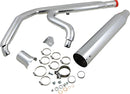 2-into-1 Outlaw Exhaust System Chrome For Harley Davidson FLHFB 1868 ABS 2023