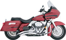 2-into-2 Big Radius Exhaust System Chrome For Harley Davidson FLHR 1584