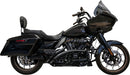 Sweeper Radial Exhaust System Black For Harley Davidson FLHFB 1868 ABS 2023