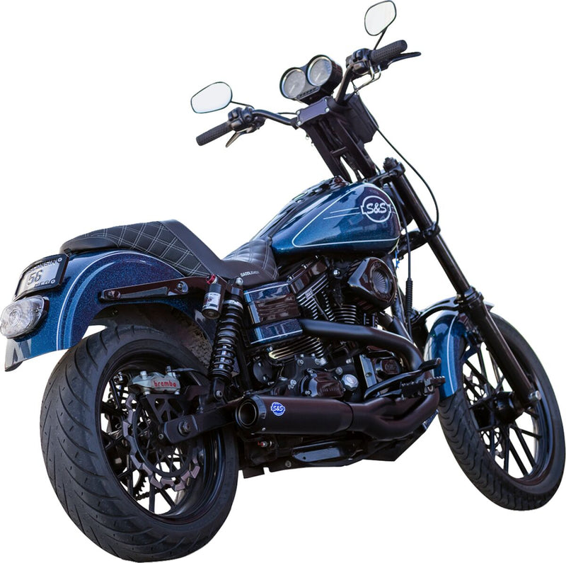 2-into-1 Qualifier Exhaust System Guardian Black 550-1098