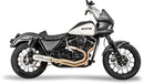 2-into-1 Exhaust System With Super Bike Muffler For Harley Davidson FXLR 1340 1987-1994