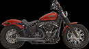 2-into-1 Road Rage III Exhaust System Black For Harley Davidson FLSL 1750 ABS 2018-2021