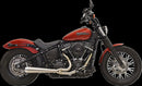 2-into-1 Road Rage III Exhaust System Stainless For Harley Davidson FLSL 1750 ABS 2018-2021